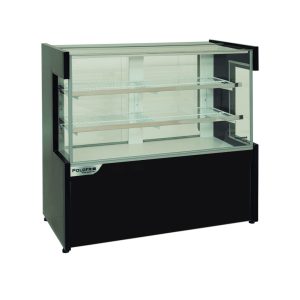 Balcão Nobre Ar Forçado 1,00m Vidro Reto Com Led Polo Frio